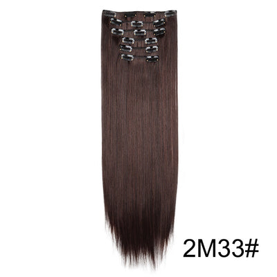 Set de 6 Extensiones de Cabello Liso Largo - Image 10