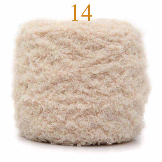 Bufanda de Cachemira Coral Tejida a Mano - Hilo de 3 Hebras con Orilla Delicada - Image 14