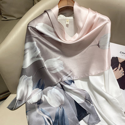 Pañuelo de Seda Hangzhou Premium Largo - Image 21