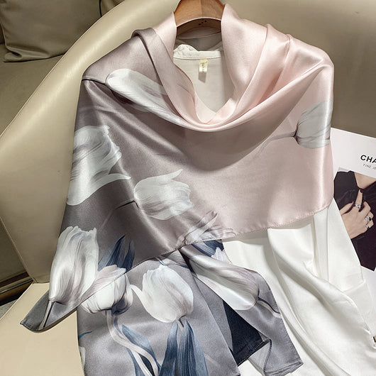 Pañuelo de Seda Hangzhou Premium Largo - Image 21