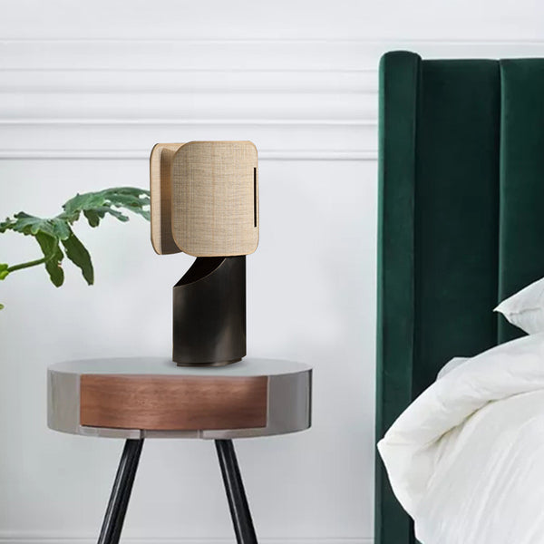 Lámpara de Mesa Artística Personalizada de Diseño Chino Contemporáneo