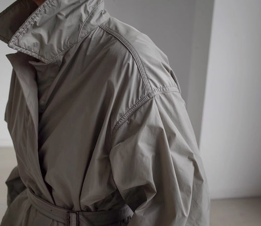 Abrigo Largo Tipo Gabardina para Mujer Talla Grande - Primavera y Otoño - Image 33