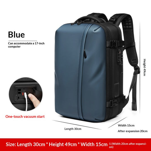 Mochila de Viaje Comprimida de Gran Capacidad para Hombre - Image 10