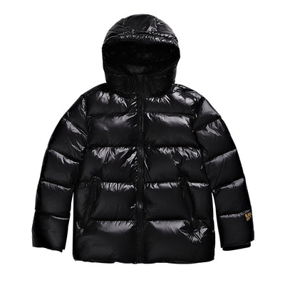Chaqueta Acolchada Unisex Otoño Invierno - Diseño Negro y Dorado - Image 11
