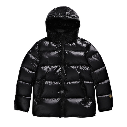 Chaqueta Acolchada Unisex Otoño Invierno - Diseño Negro y Dorado - Image 11