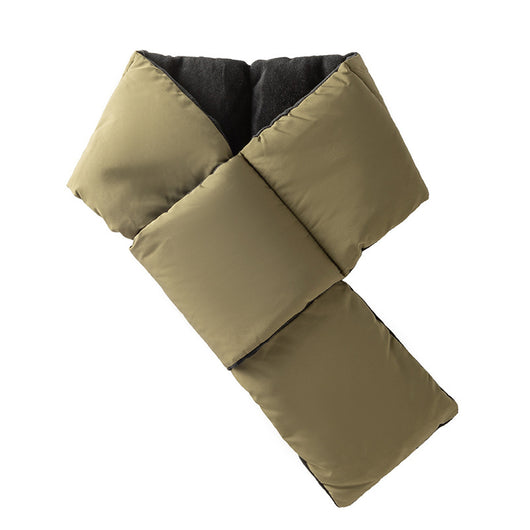Bufanda Térmica Corta con Bolsillo y Diseño Cruzado para Mujer - Invierno y Deportes - Image 6
