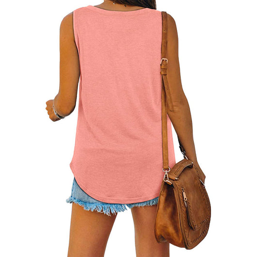Musculosa Tuxedo Escote V Elegante Ajustada - Image 18