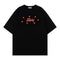 Playera Hombre Estampado Corazón con Letras