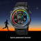 Reloj Deportivo Digital para Hombre con Brújula, Alarma y Luz Nocturna