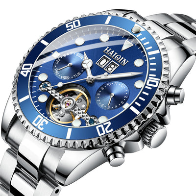 Reloj Mecánico Luminoso Resistente al Agua Multifuncional para Hombre - Image 8