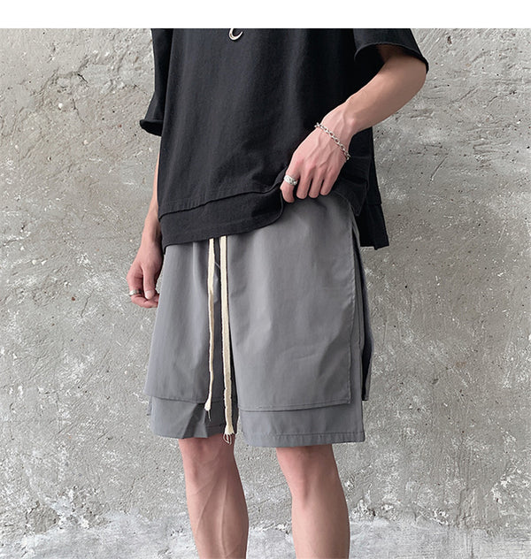 Pantalones de Playa Sueltos y Casuales de Cinco Puntos para Hombre