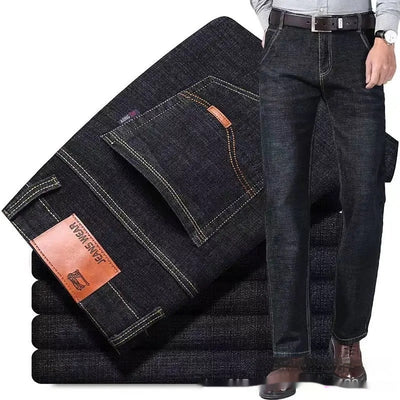 Jeans Rectos Holgados para Hombre - Comodidad y Durabilidad - Image 5