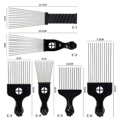 Peine de Acero Portátil para Hombre - Diseño Profesional - Image 20