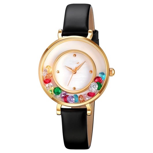 Reloj Elegante para Mujer con Esfera de Piedras Preciosas - Image 13