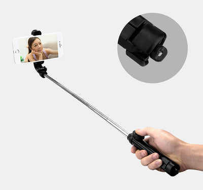 Trípode Selfie Compatible con Apple - Soporte Ajustable para iPhone - Image 2
