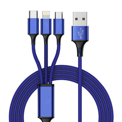 Cable de Datos Trenzado 3 en 1 Compatible - Image 6