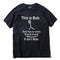 Camiseta Casual Hombre Cuello Redondo Manga Corta Suelta Cómoda