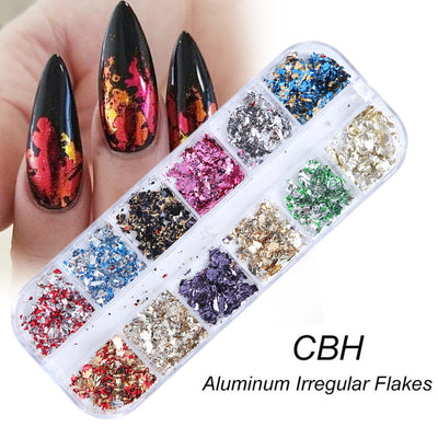 Brillo Láser Oro y Plata para Uñas con Lentejuelas - Image 17