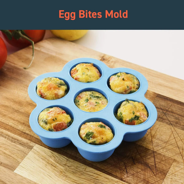 Air Fryer Accessories, Set of 6 Perfect for Most 5.0 Qt and Larger Ovens, Cake & Pizza Pan, Metal Holder, Rack & Skewers, Etc, BPA Free, Nonstick, Dishwasher Safe, 5.8 QT, Black