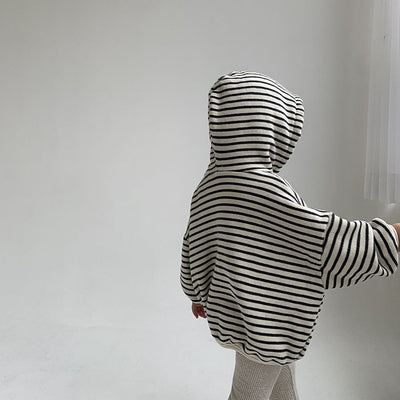 Sudadera Infantil a Rayas Suelta y Cómoda - Image 14