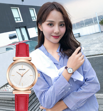Reloj para Niña Estilo Retro Coreano con Escala de Tendencias, Resistente al Agua y Movimiento de Cuarzo - Image 5