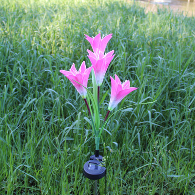 Linterna LED Solar Lirio Multicolor - Luz Decorativa Inteligente - Image 13