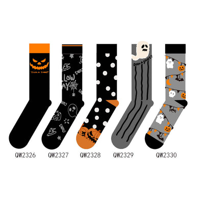Calcetines Tubo Halloween Estampados para Hombre y Mujer
