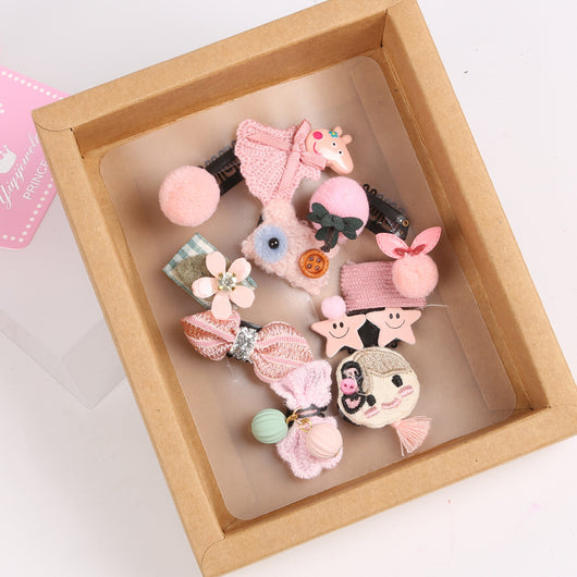 Set de 10 Pasadores para Niña - Colores Variados - Image 11