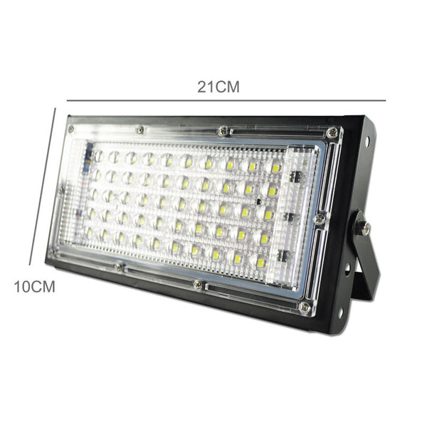 Reflector LED Exterior 50W Resistente al Agua