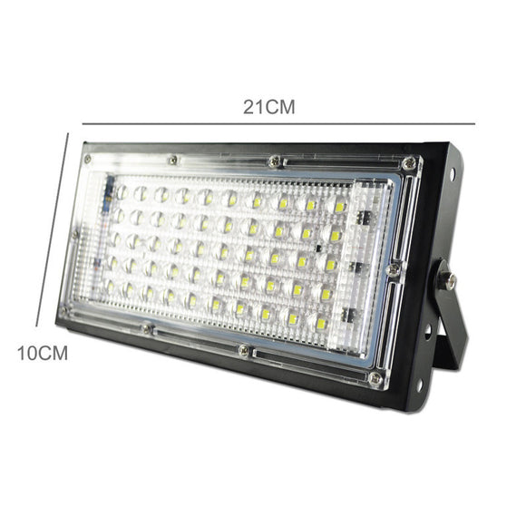 Reflector LED Exterior 50W Resistente al Agua