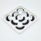 Set de 5 Pares de Pestañas Postizas con Diseño Floral
