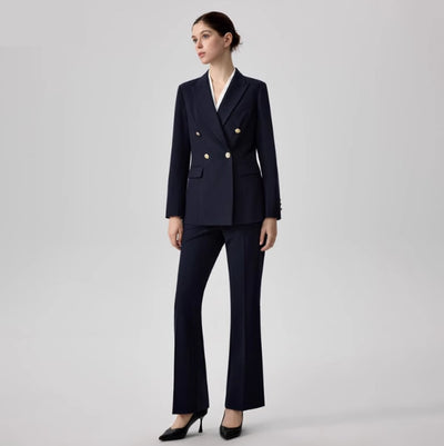Traje de Negocio para Mujer - Conjunto Camisa y Pantalón Primavera Verano - Image 4