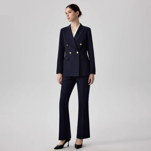 Traje de Negocio para Mujer - Conjunto Camisa y Pantalón Primavera Verano - Image 4