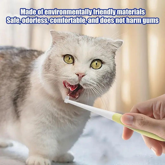 Cepillo Dental para Gatos y Perros Pequeños - Cuidado Bucal Seguro con Mango Antideslizante - Image 15