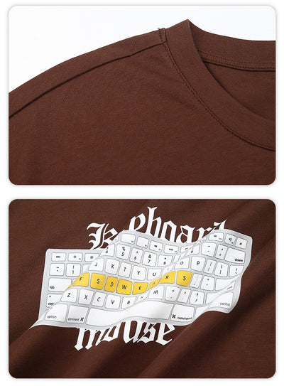 Playera Unisex Estampado Digital Teclado - Manga Corta - Image 18