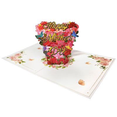 Tarjeta de Felicitación 3D Día de la Madre con Bendiciones - Image 9