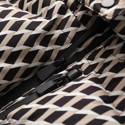 Chaqueta Acolchada Reductora con Cinturón para Mujer - Image 14
