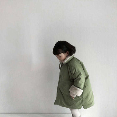 Abrigo Infantil de Algodón Grueso para Invierno - Image 11