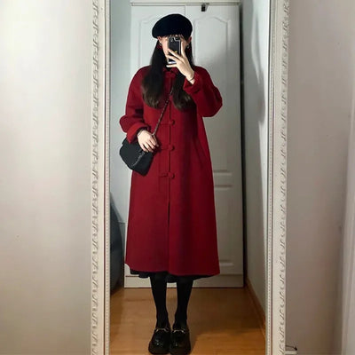 Abrigo de Lana Estilo Hepburn Petite de Largo Medio - Image 6
