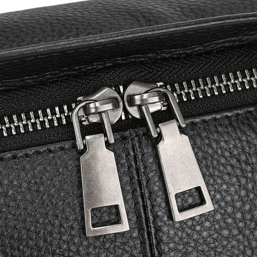 Bolsa de Pecho de Cuero Genuino para Hombre - Grande y Versátil - Image 23