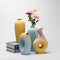 Jarrón Cerámico Decorativo para Flores Secas y Arreglos Florales