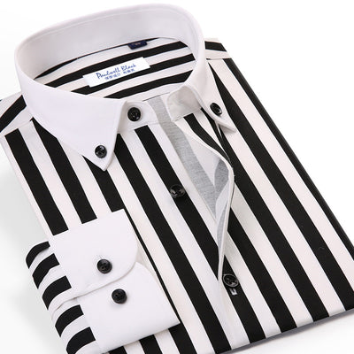 Camisa Casual de Algodón con Manga Larga - Image 11