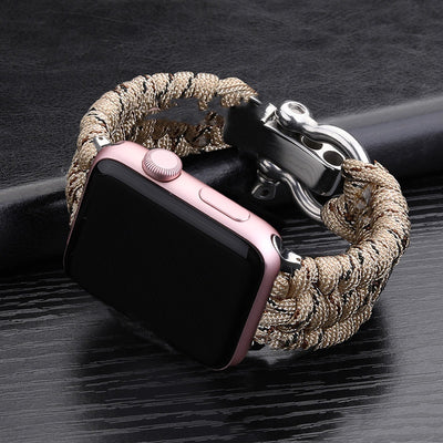 Correa Deportiva Nylon para iWatch 38/40/42/44mm con Hebilla de Acero - Image 20