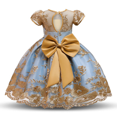 Vestido de Princesa Esponjoso con Bordados Estilo Occidental - Image 15