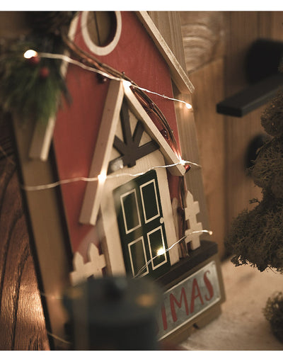 Adornos Navideños de Madera - Casitas Decorativas - Image 15
