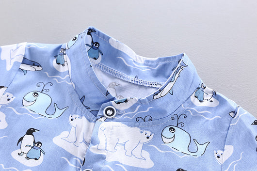 Traje Formal de Manga Corta para Niño - Image 18