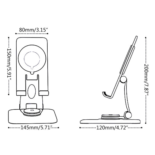 Soporte Plegable Ajustable para Tablet y Computadora - Image 10