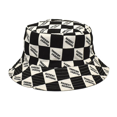 Gorro Reversible Cuadrille con Letras para Mujer - Doble Cara - Image 12