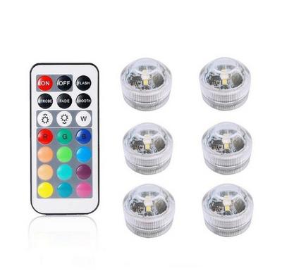Luz LED Sumergible con Control Remoto - 5 Colores Ajustables - Image 12
