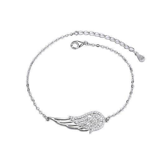 Pulsera de alas de ángel en plata 925 para mujer - Image 4